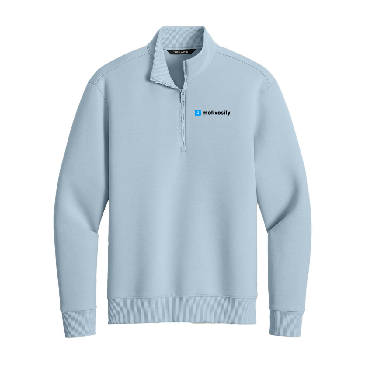 Sample Mercer+Mettle Men's Soft Spacer Quarter-Zip
