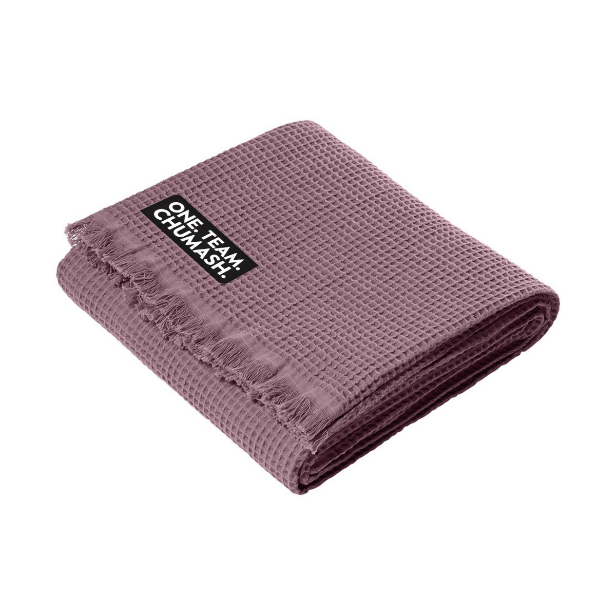 Chumash Christmas Cotton Waffle Throw