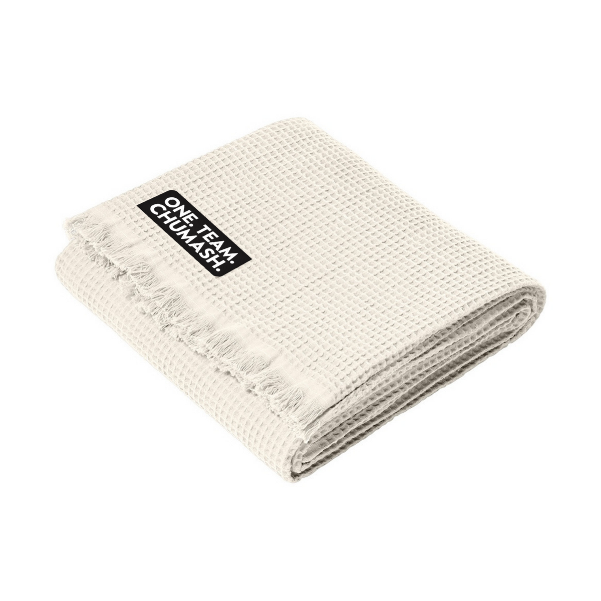 Chumash Christmas Cotton Waffle Throw