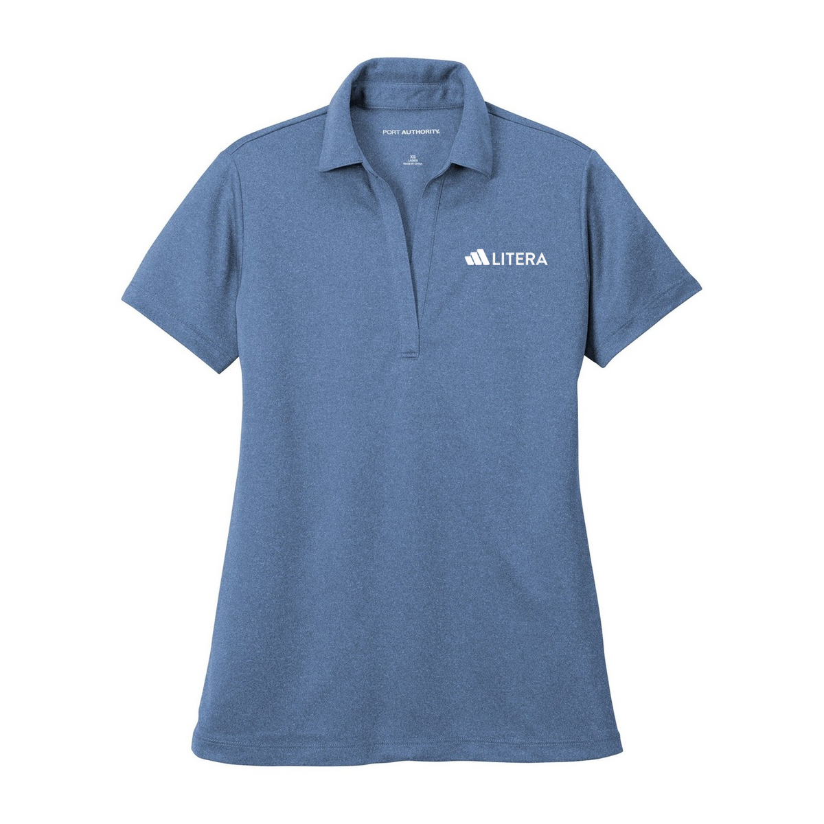 Litera Port Authority Women's Heathered Silk Touch Performance Polo