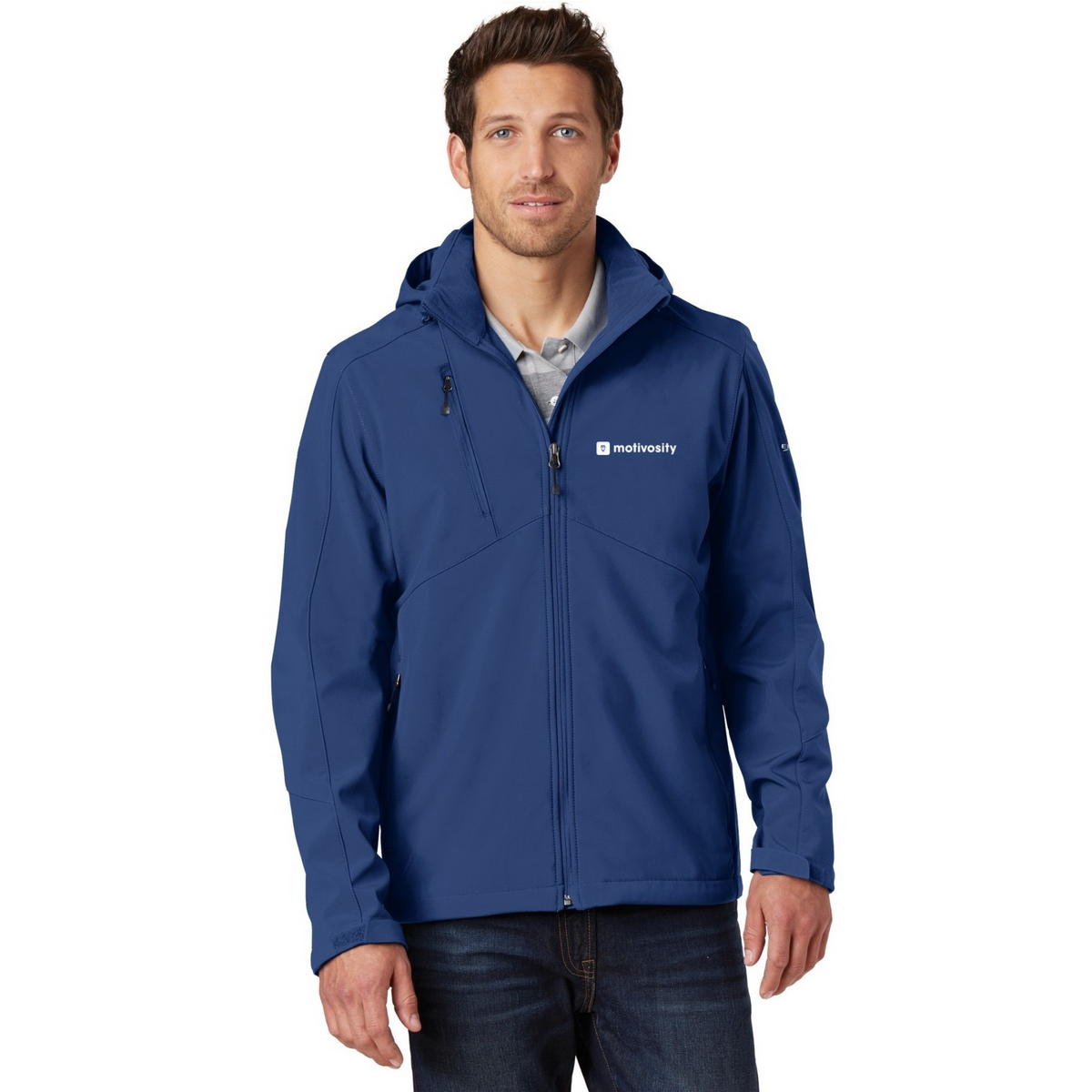Sample Eddie Bauer Hooded Soft Shell Parka