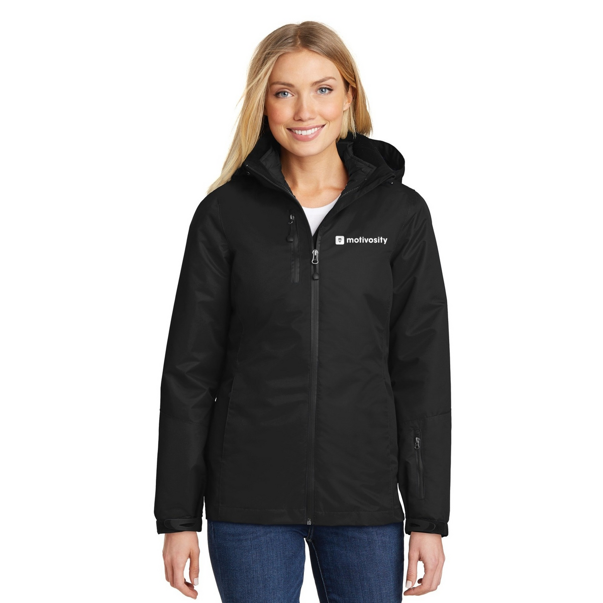 Sample Port Authority Women's Vortex Waterproof 3-in-1 Jacket