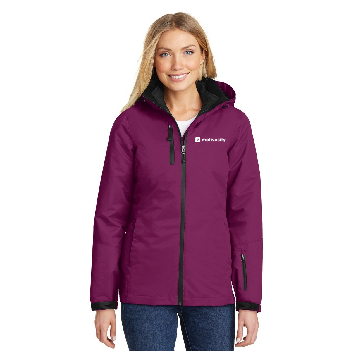 Sample Port Authority Women's Vortex Waterproof 3-in-1 Jacket