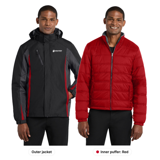 APU Global Port Authority Colorblock 3-in-1 Jacket