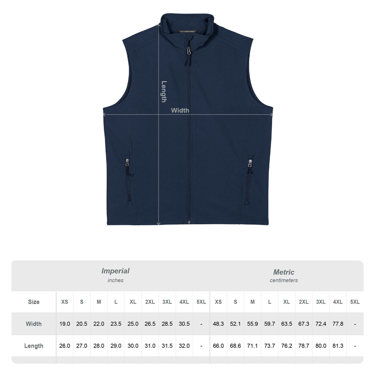 Softheon Port Authority® Men's Core Soft Shell Vest