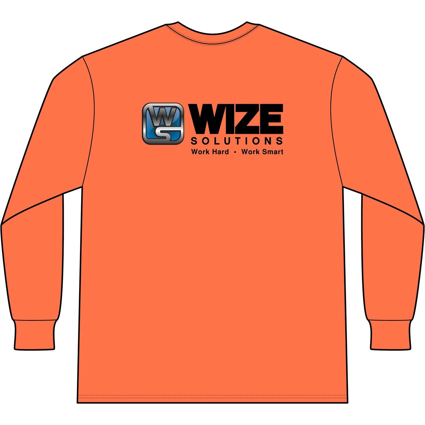 Wize Solutions Long Sleeve Core Blend Tee #2