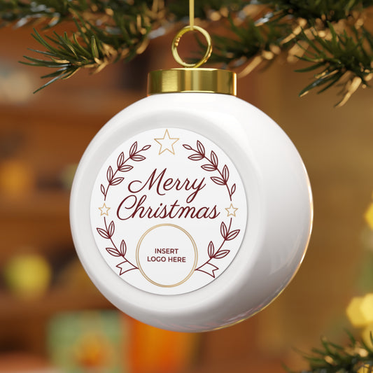 Custom Christmas Ball Ornament