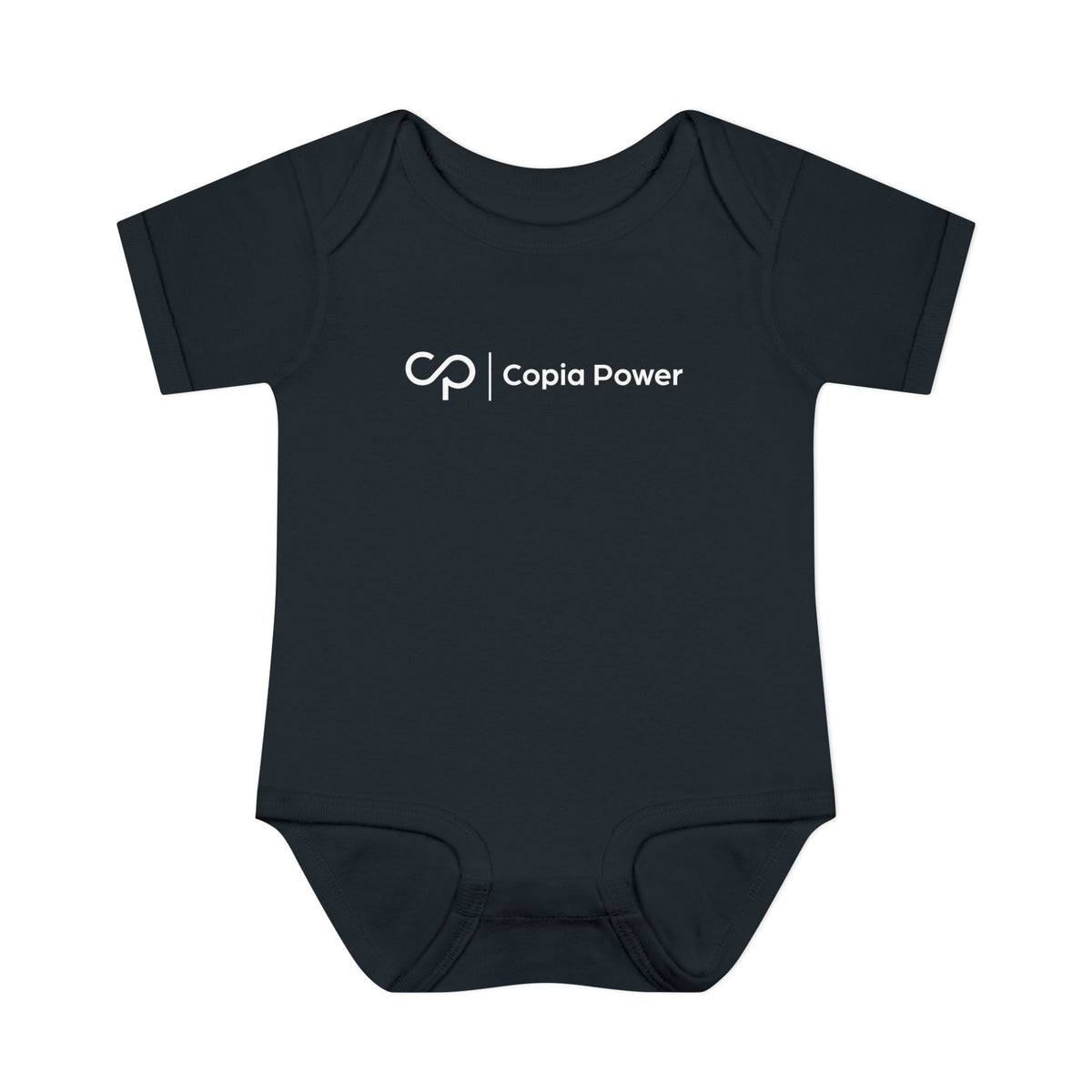 Copia Power Rabbit Skins Infant Short Sleeve Baby Rib Bodysuit