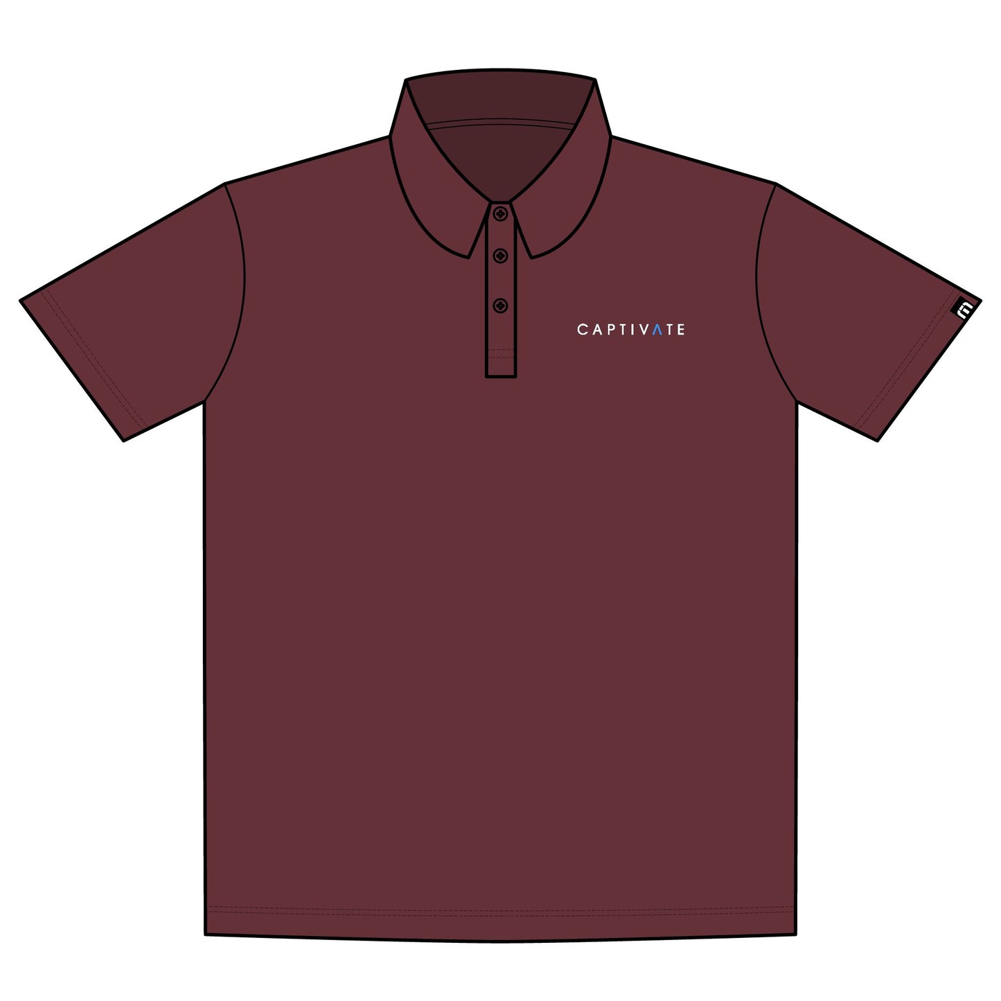 Captivate TravisMathew Embroidered Sunnyvale Polo