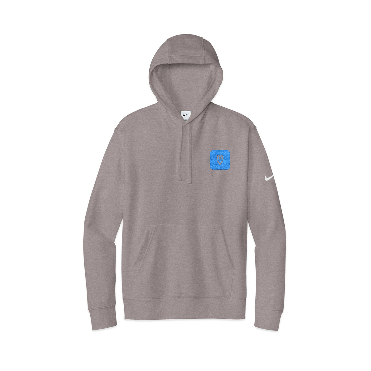 Sample Club Fleece Sleeve Swoosh Pullover Hoodie