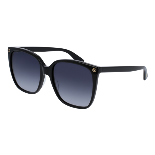 Gucci Womens GG0022S Sunglasses Black/Grey Gradient, Size 57 frame - 30000969001.png