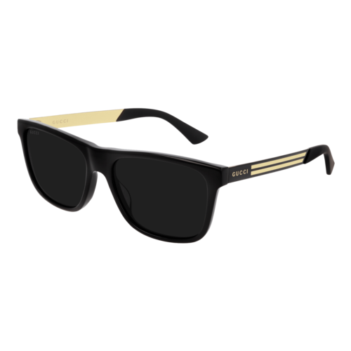 Gucci Polarized GG0687S Sunglasses Black/Polarized Grey, Size 57 frame - 30008591002.png