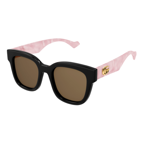 Gucci Womens GG0998S Sunglasses Black-Pink/Brown, Size 52 frame - 30011733005.png