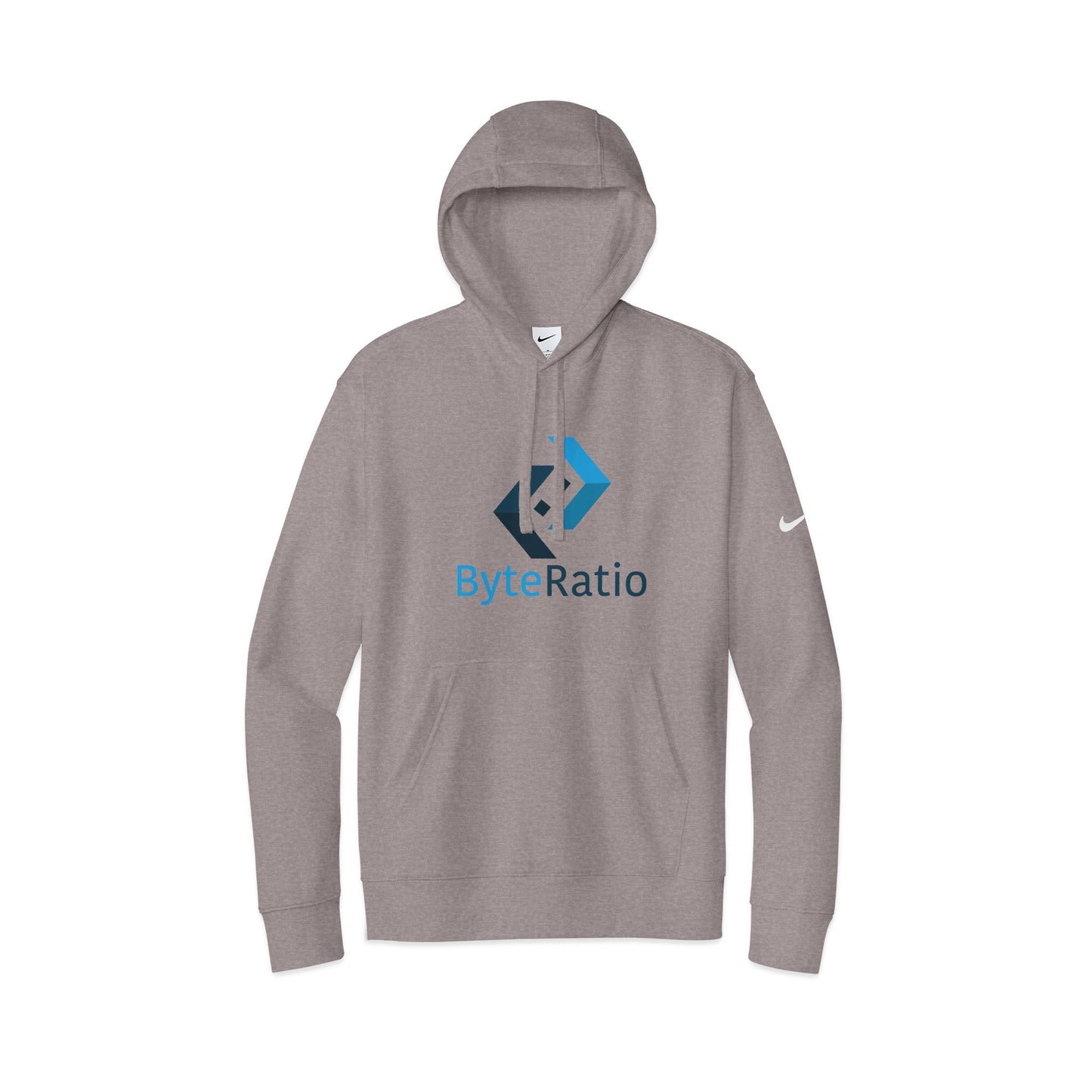 Byte Ratio Nike Club Fleece Sleeve Swoosh Pullover Hoodie