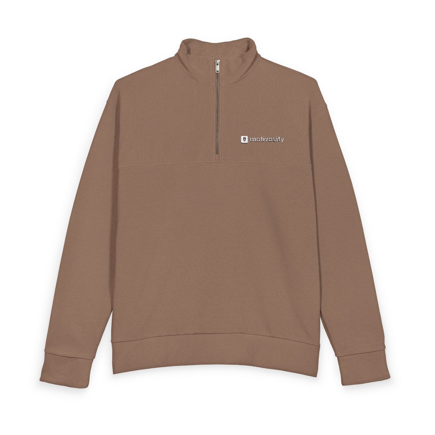 Sample Mercer+Mettle Linear Texture Quarter-Zip
