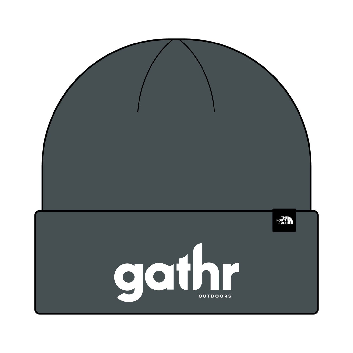 Gathr The North Face Circular Rib Beanie