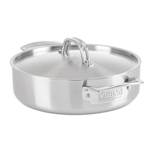 Viking Professional 5-Ply Stainless Steel 3.4-Quart Casserole Pan - 4015-1034CS.png