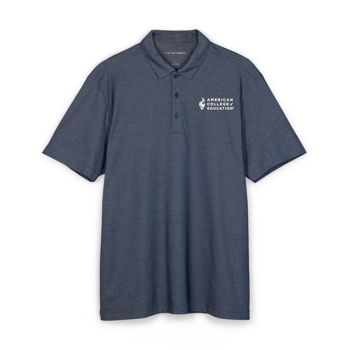 American College of Education Port Authority® Fine Pique Blend Polo