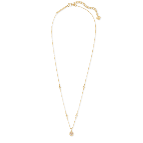 Kendra Scott Nola Gold Pendant Necklace Iridescent Drusy - 4217704873.png