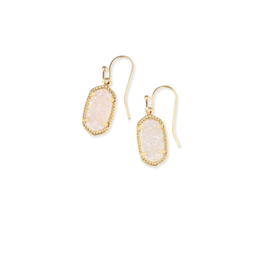 Kendra Scott Lee Gold Drop Earrings Iridescent Drusy - 4217711447.png