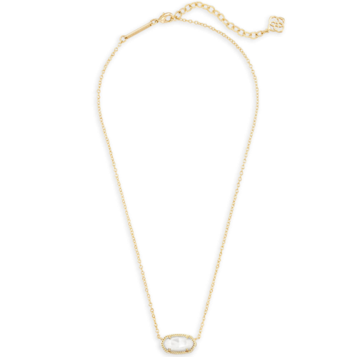 Kendra Scott Elisa Gold Pendant Necklace Ivory Mother of Pearl - 4217711454.png