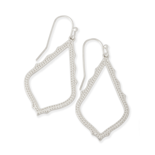 Kendra Scott Sophia Silver Drop Earrings - 4217714498.png