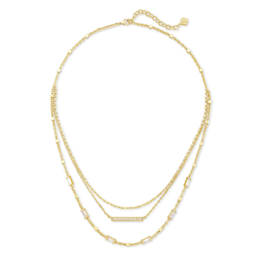 Kendra Scott Addison Gold Triple Strand Necklace - 4217717790.png