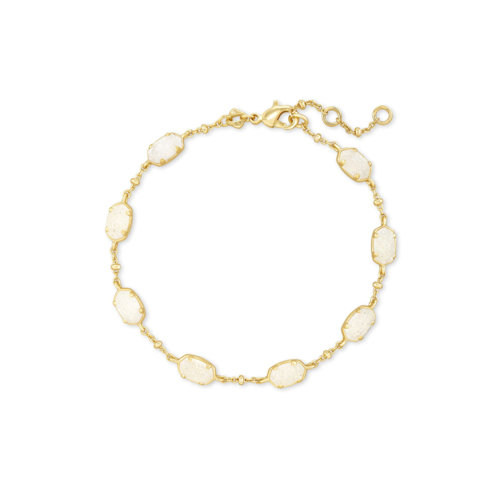 Kendra Scott Emilie Gold Link Bracelet Iridescent Drury - 4217718151.png