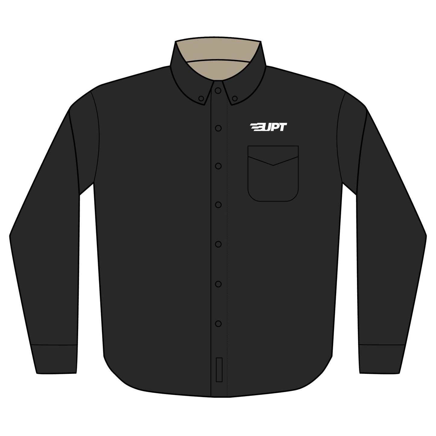 UPT Port Authority® Unisex Long Sleeve Shirt - Dark