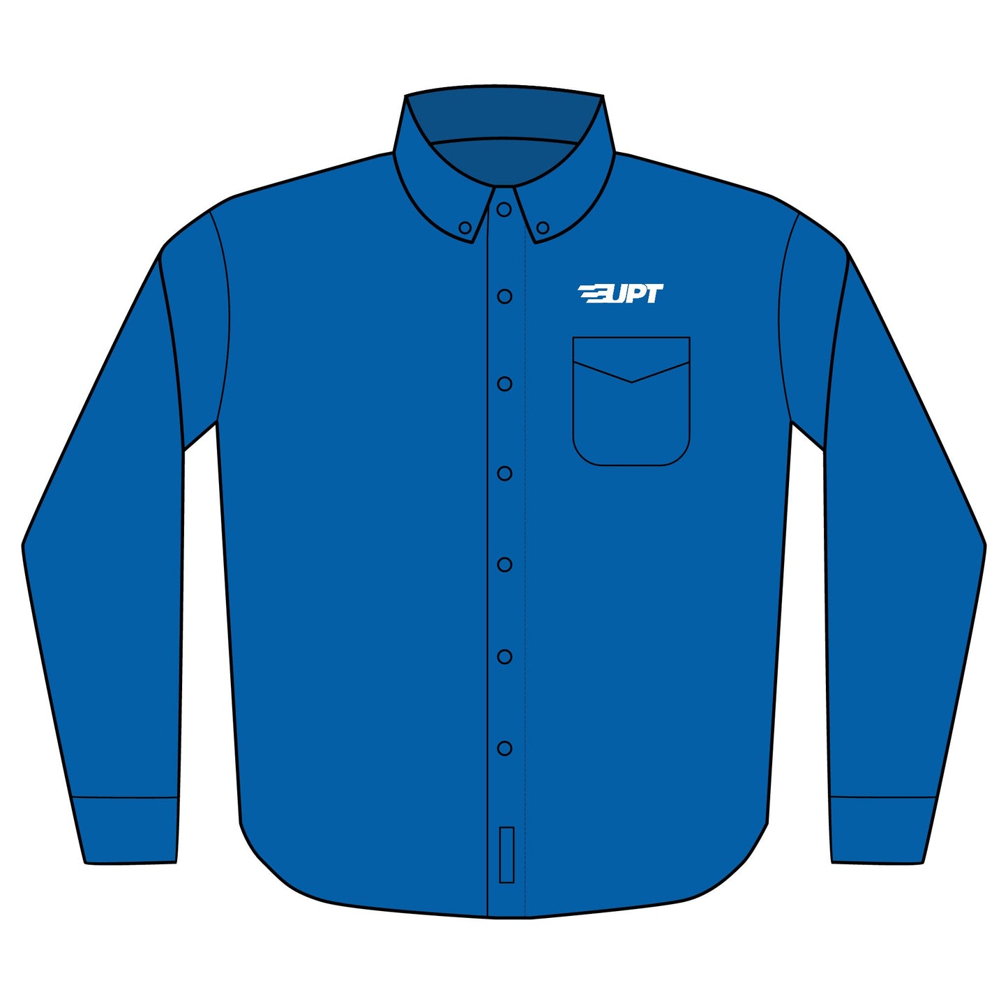 UPT Port Authority® Unisex Long Sleeve Shirt - Dark