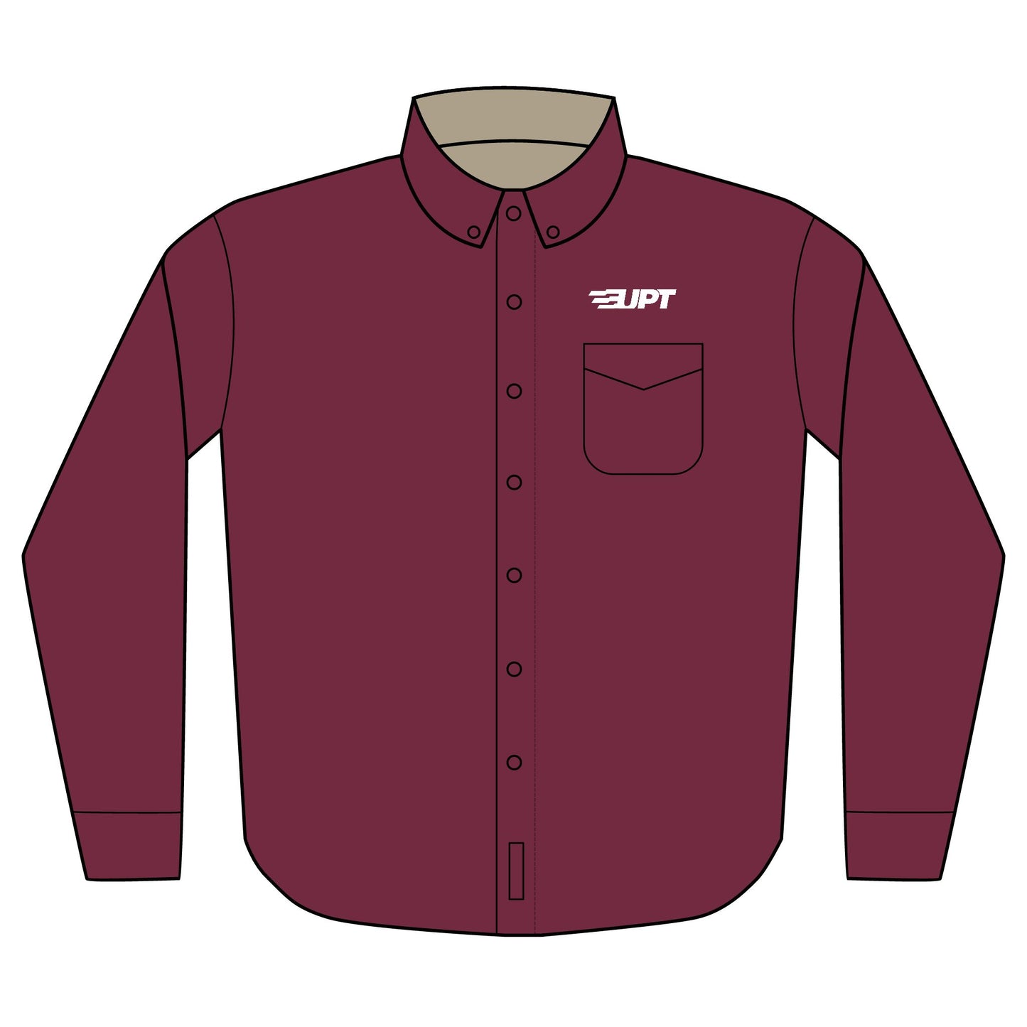 UPT Port Authority® Unisex Long Sleeve Shirt - Dark