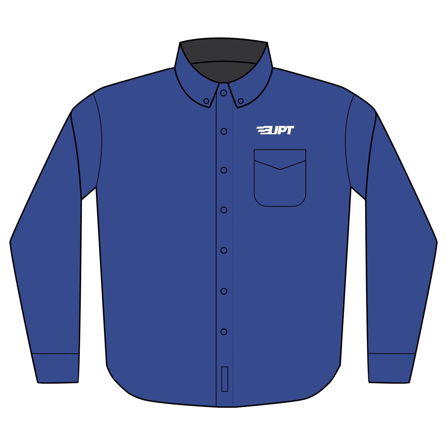 UPT Port Authority® Unisex Long Sleeve Shirt - Dark