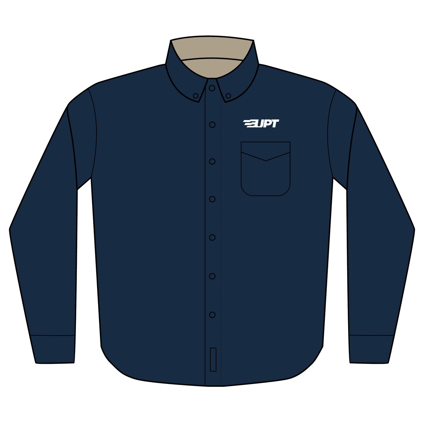 UPT Port Authority® Unisex Long Sleeve Shirt - Dark