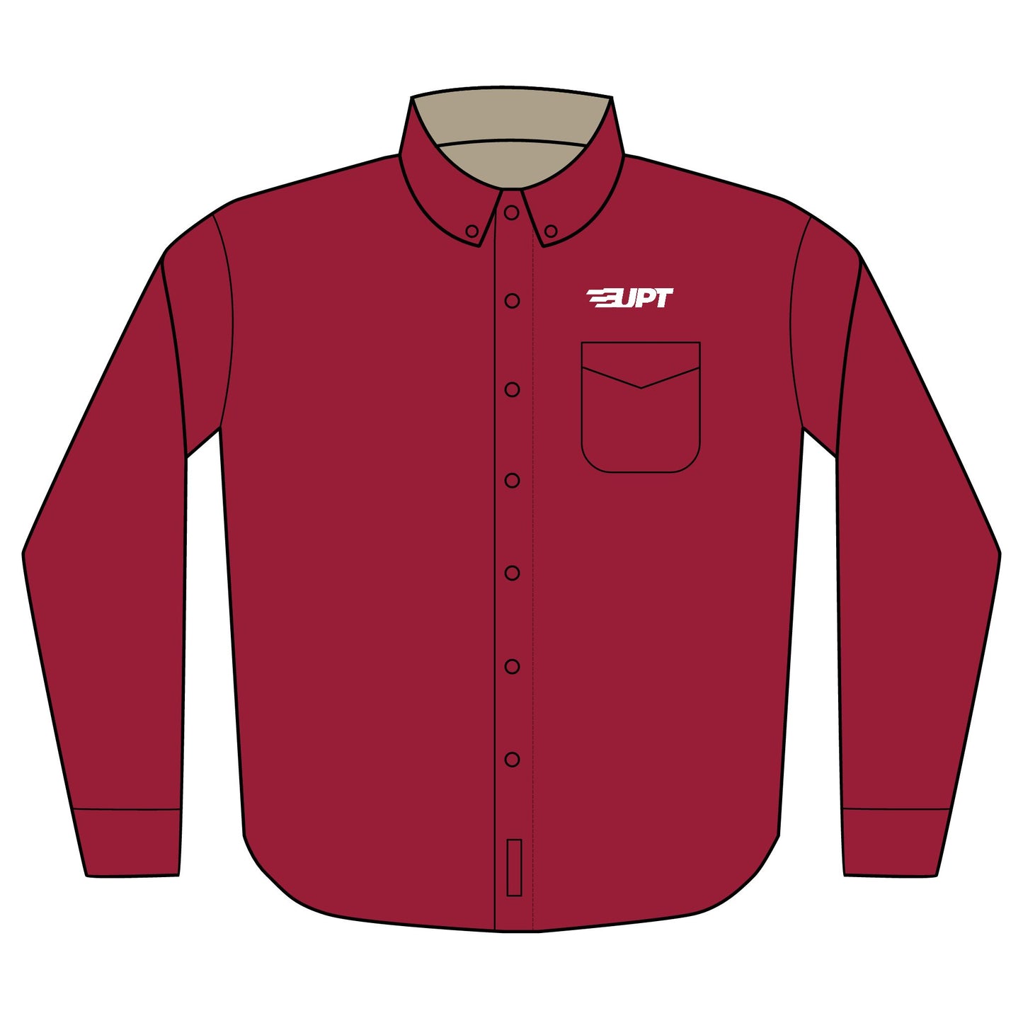 UPT Port Authority® Unisex Long Sleeve Shirt - Dark