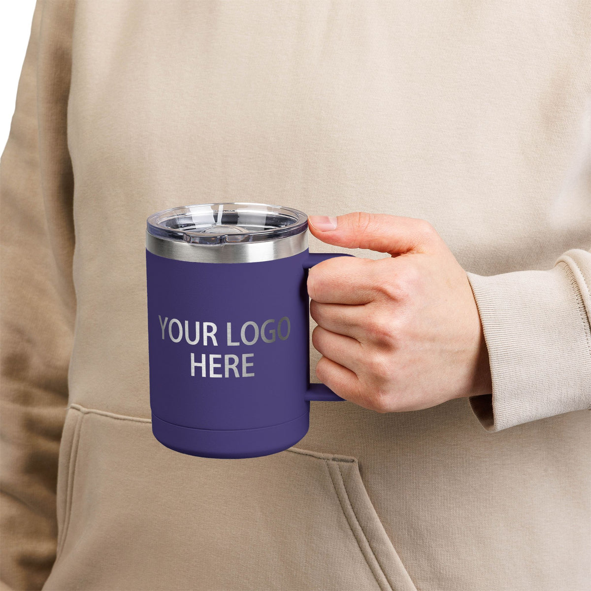 Custom Polar Camel Coffee Mug Tumbler, 15oz