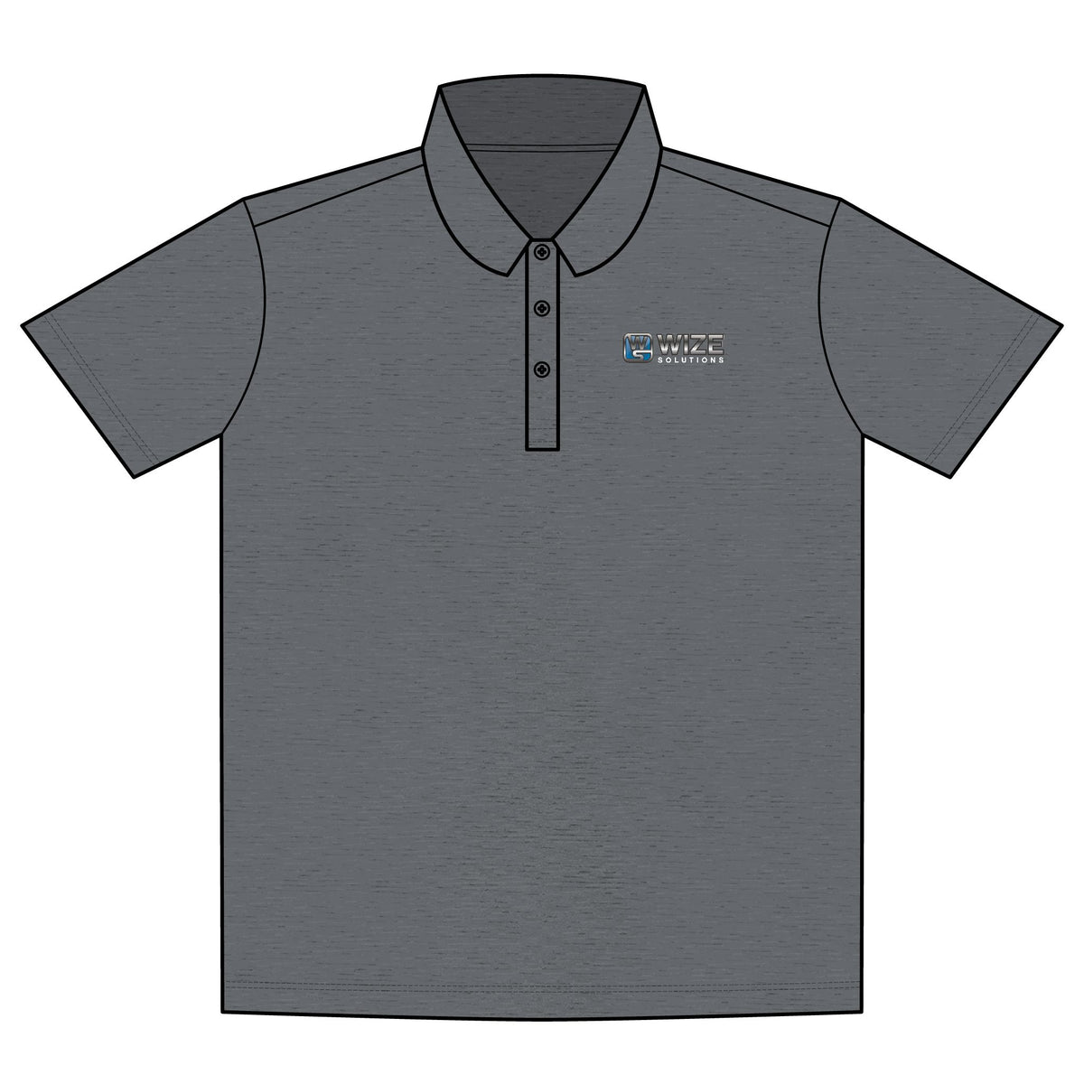 Wize Solutions Men's Crestview Polo