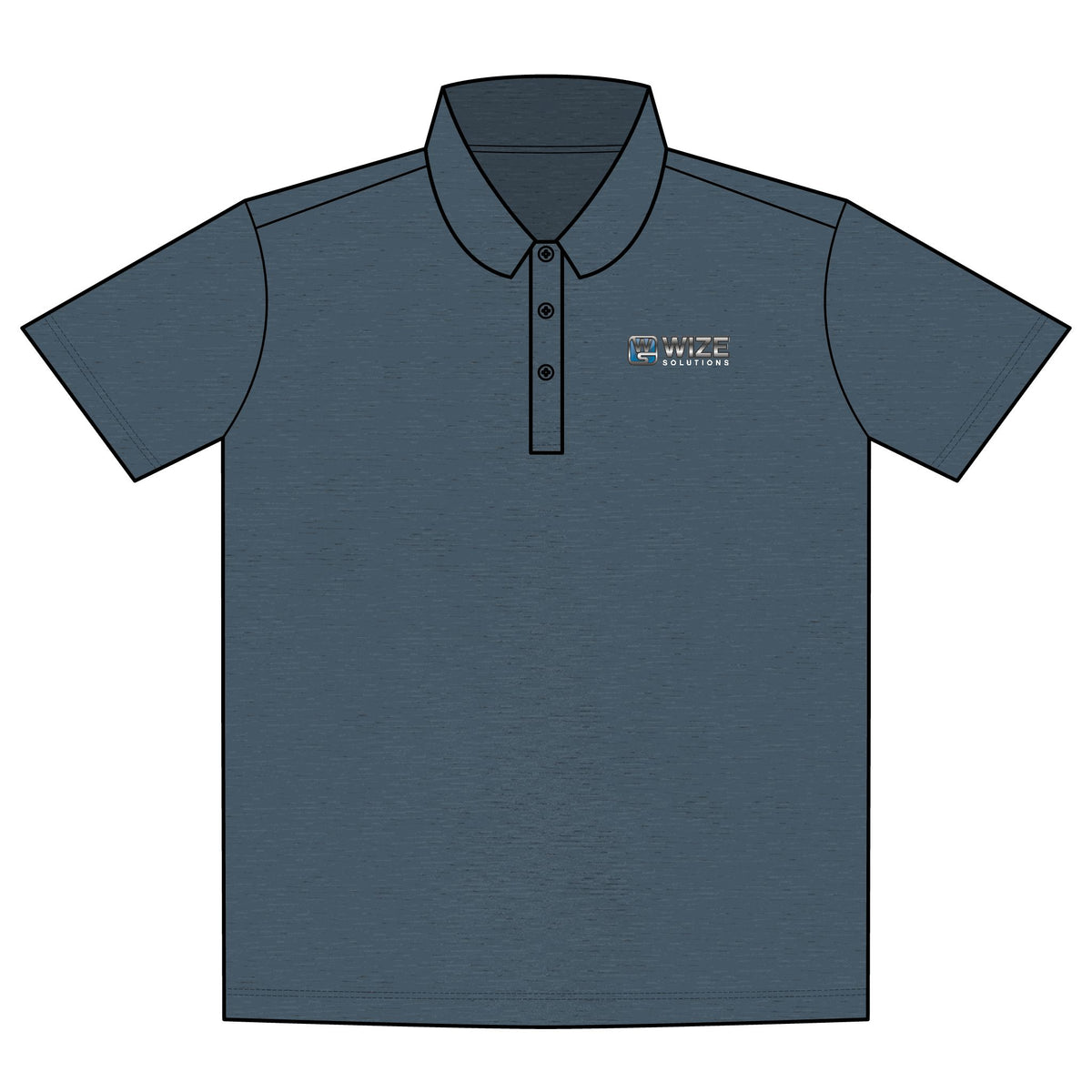 Wize Solutions Men's Crestview Polo