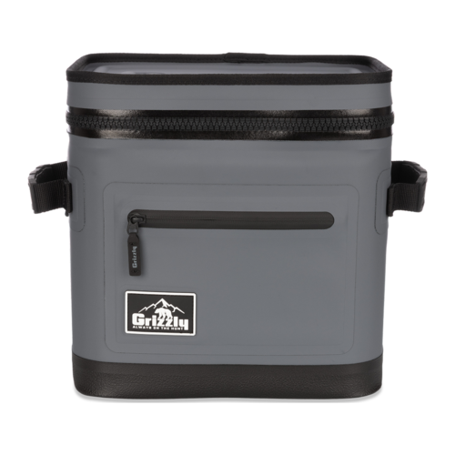 Grizzly Drifter 8 Cooler Stealth Gray - 4408130.png