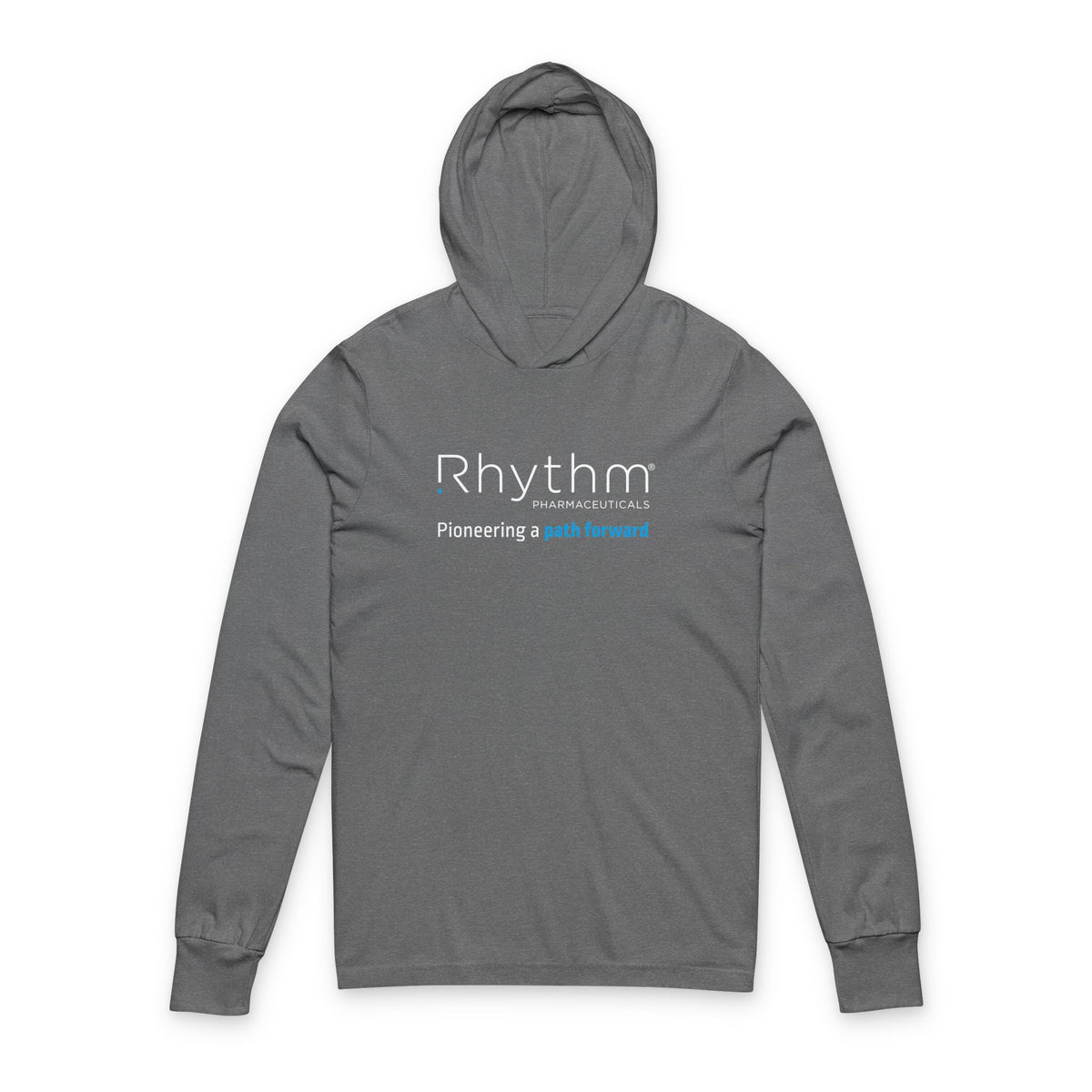 Rhythm Pharmaceutical Unisex Hooded Long Sleeve Tee