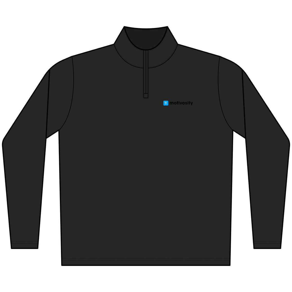 Sample AllPro Men's Pro-Lock Performance Quarter-Zip Pullover