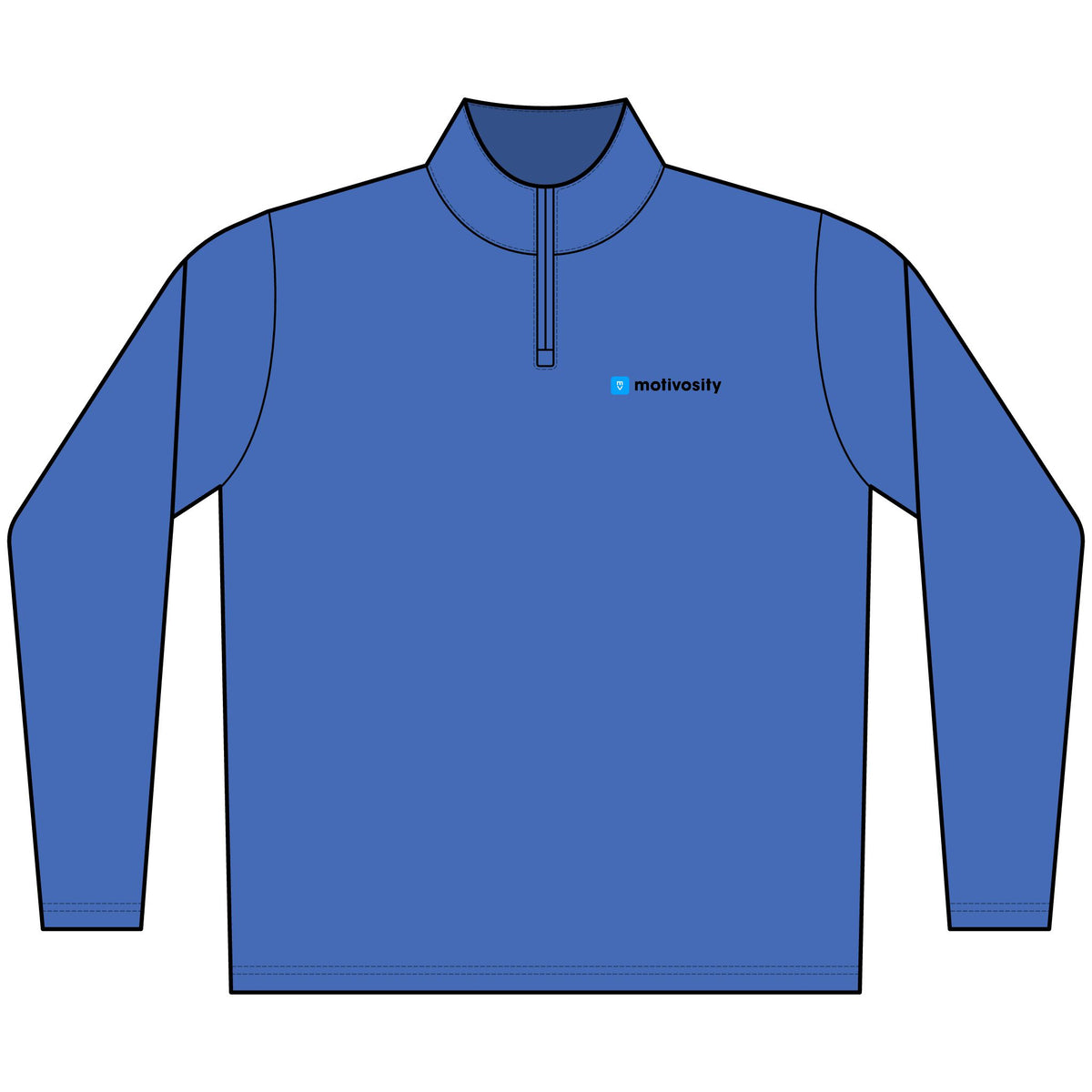 Sample AllPro Men's Pro-Lock Performance Quarter-Zip Pullover