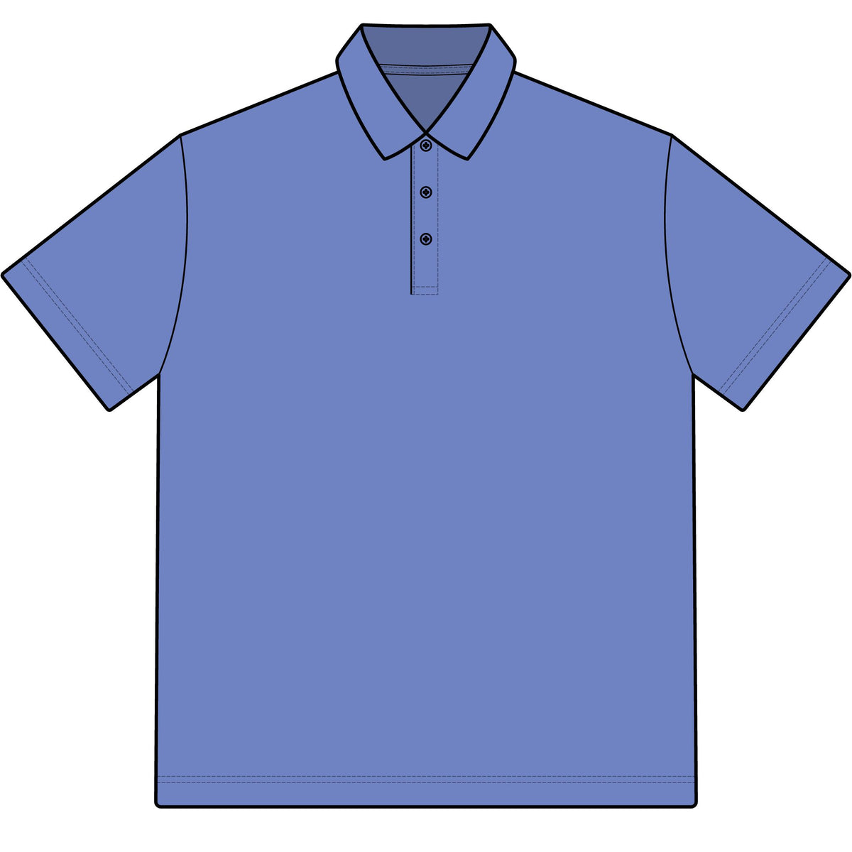 Sample Port Authority Heathered Silk Touch Performance Polo