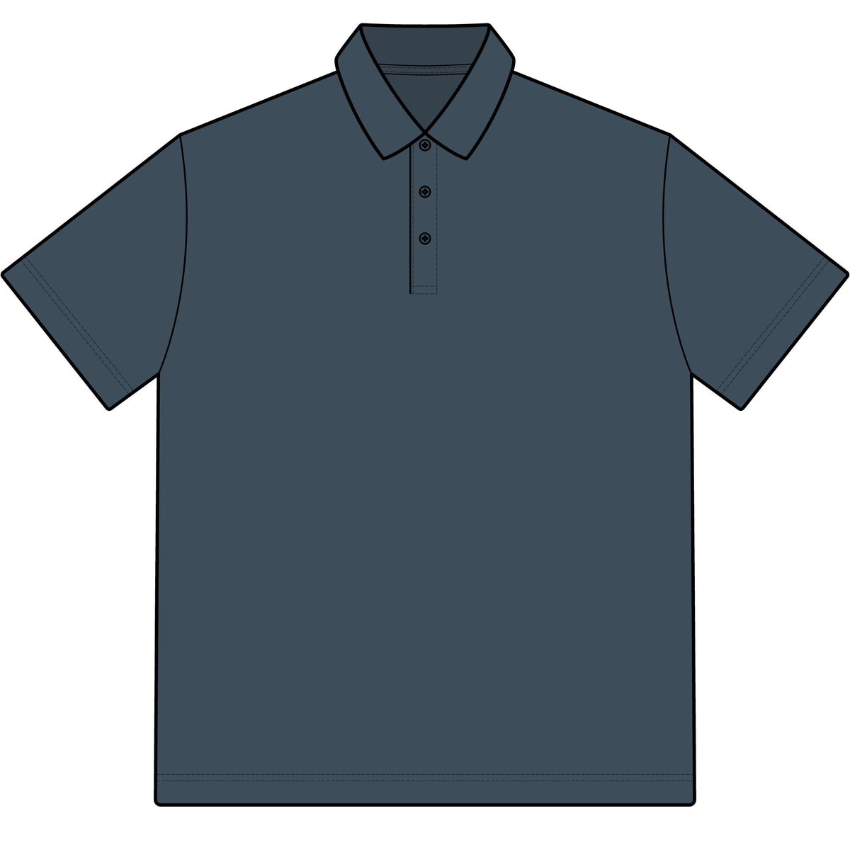 Sample Port Authority Heathered Silk Touch Performance Polo