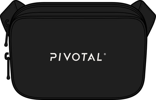 Pivotal Port Authority Matte Dual-Compartment Crossbody