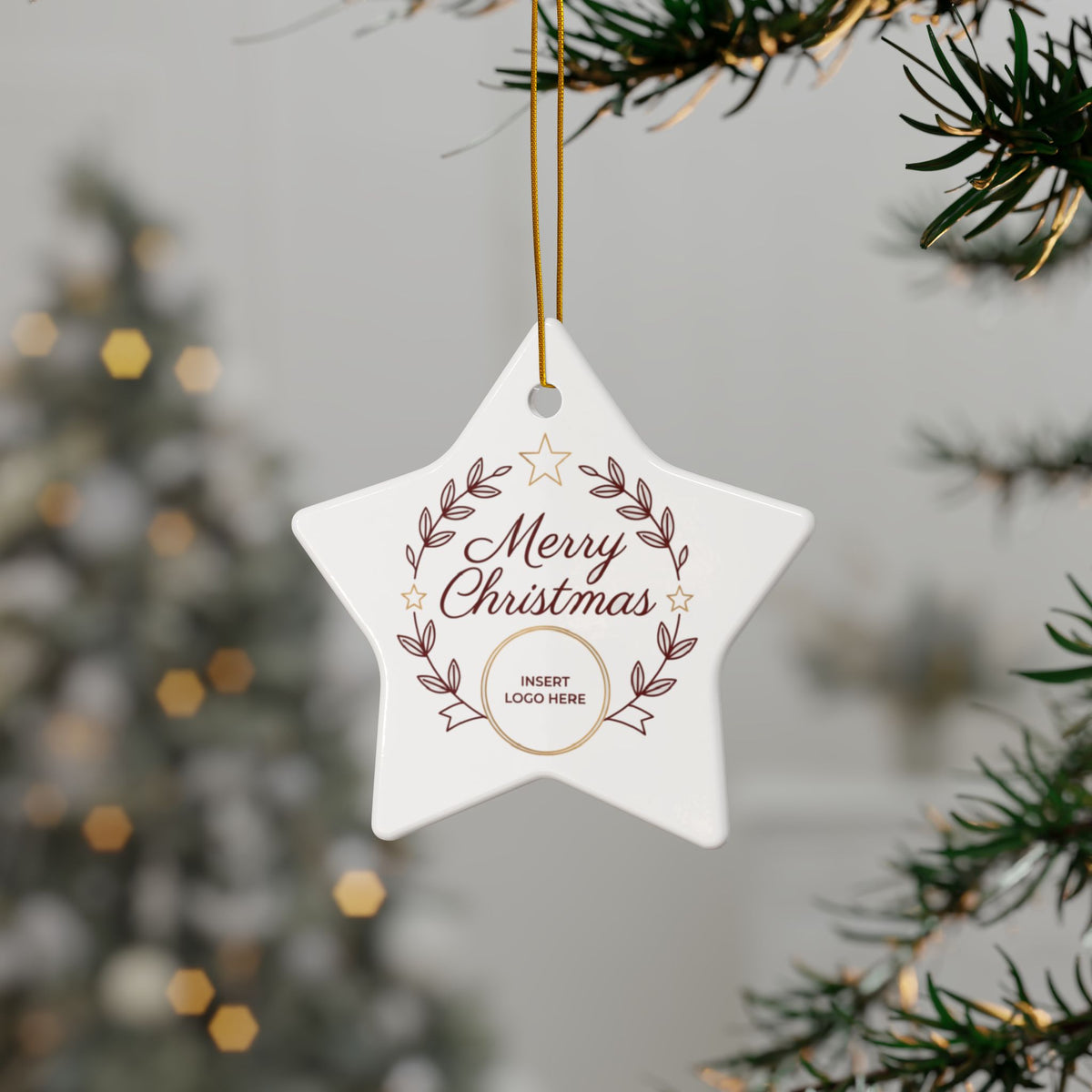 Custom Ceramic Ornaments, 2-Side Print