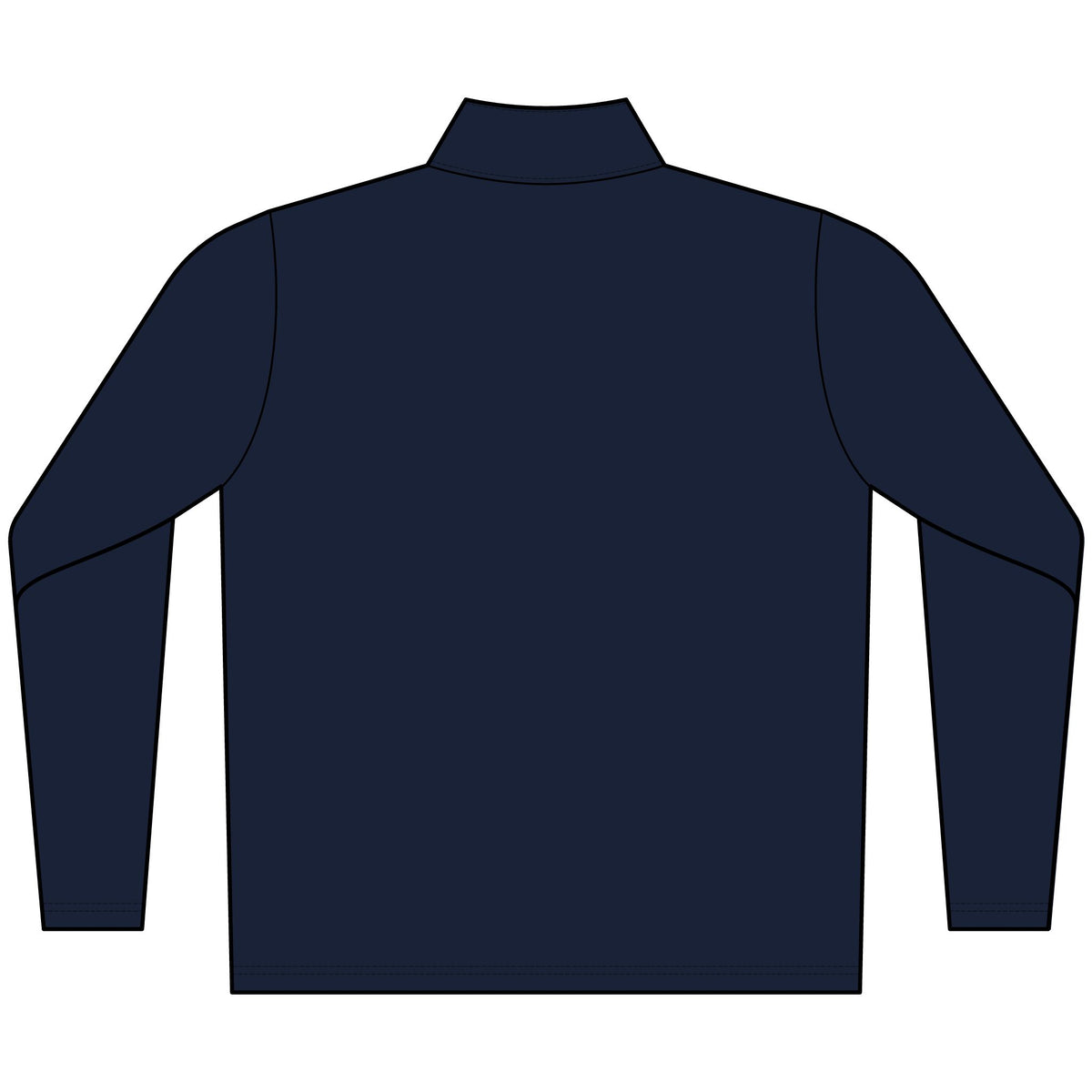 Sample AllPro Men's Pro-Lock Performance Quarter-Zip Pullover