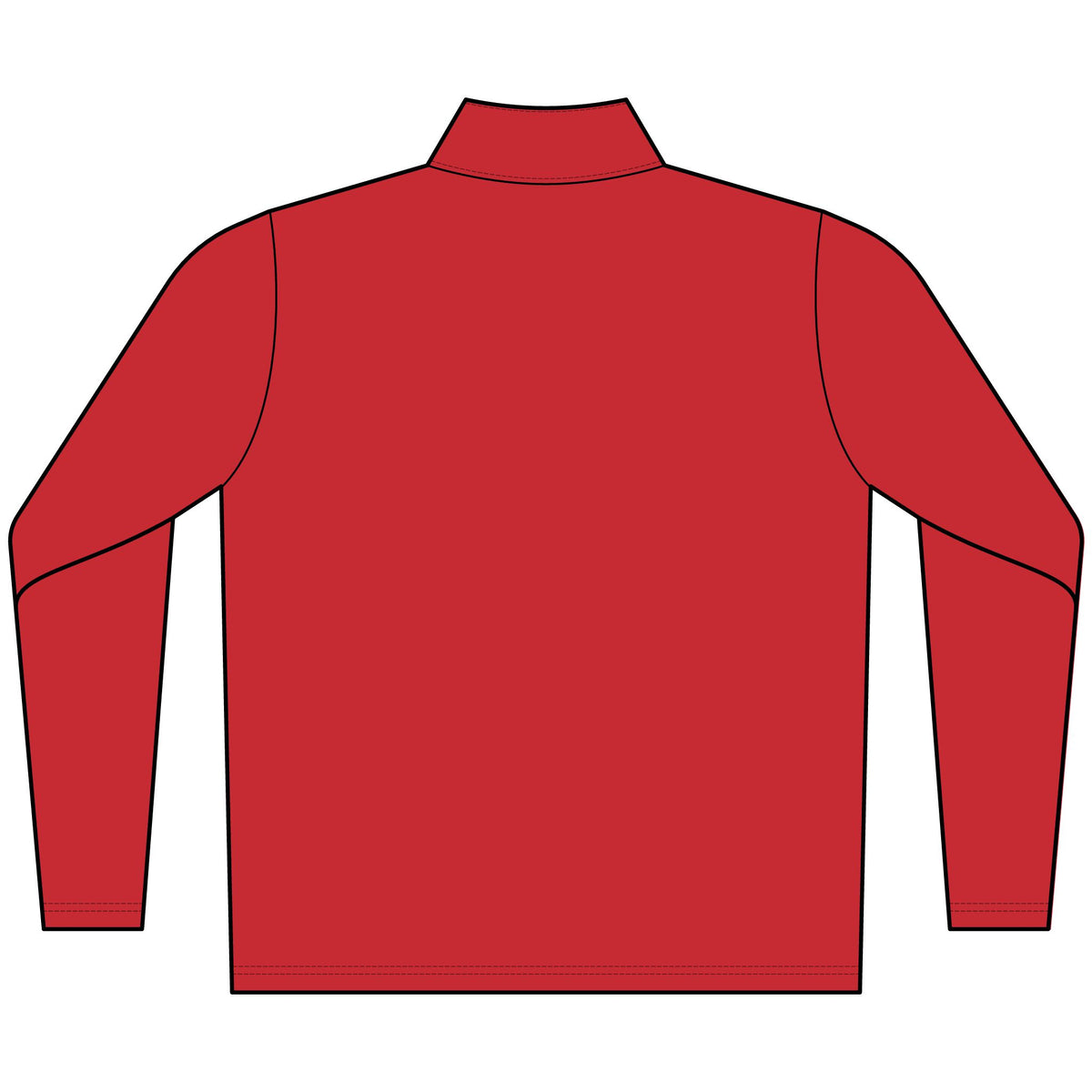 Sample AllPro Men's Pro-Lock Performance Quarter-Zip Pullover