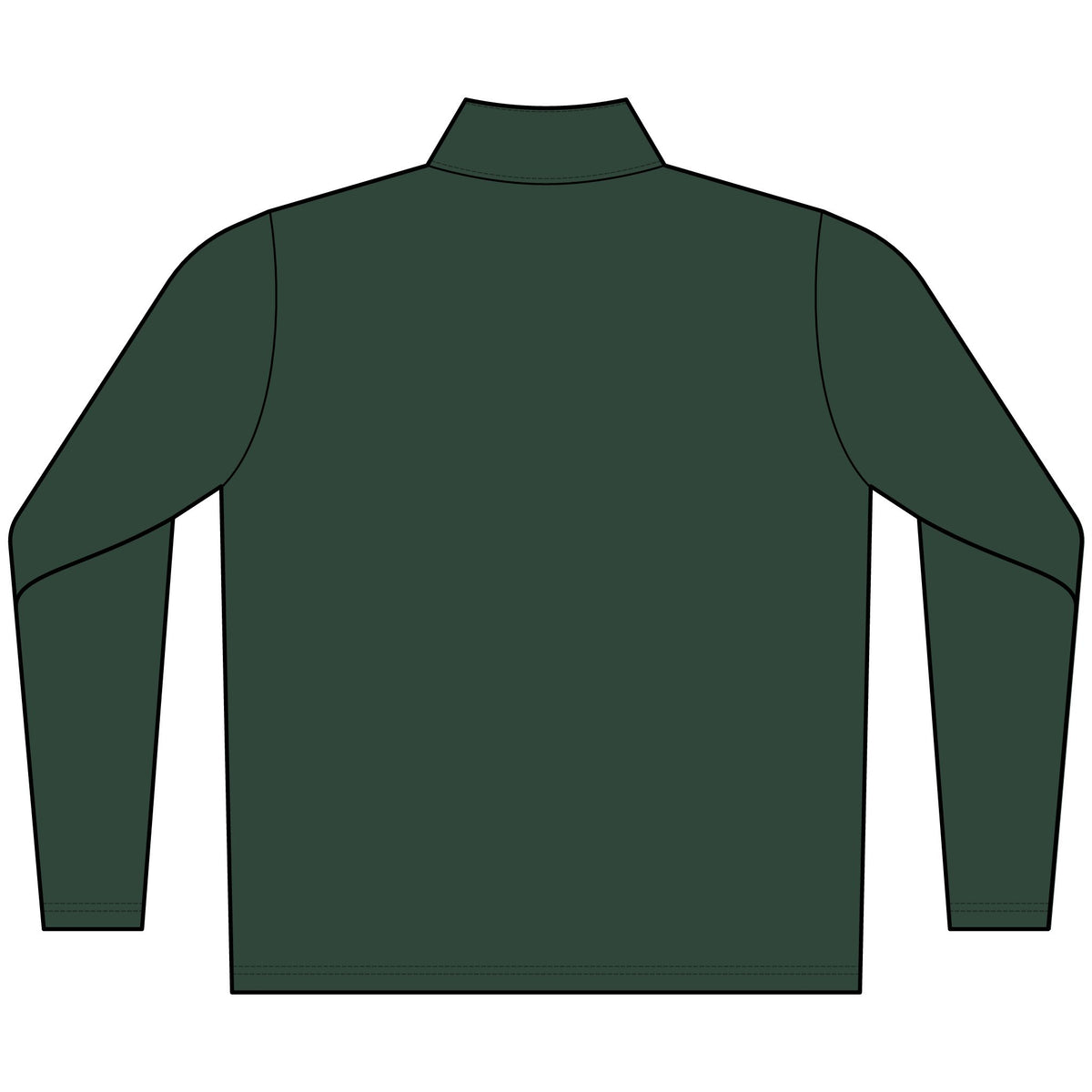 Sample AllPro Men's Pro-Lock Performance Quarter-Zip Pullover