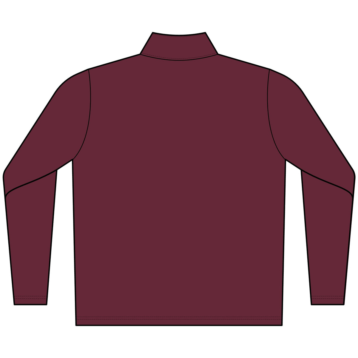 Sample AllPro Men's Pro-Lock Performance Quarter-Zip Pullover