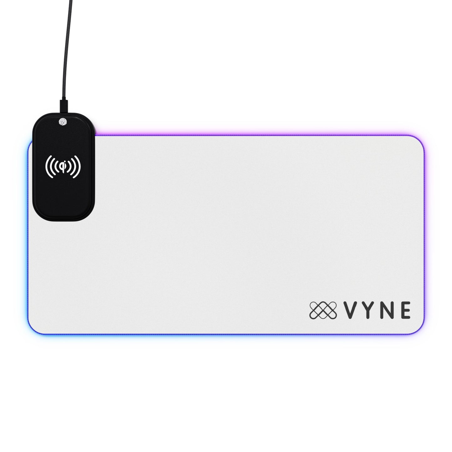 Vyne LED Gaming Mouse Pad, Wireless Charging